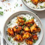Crispy Honey Garlic Chicken Bites