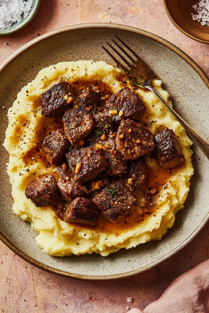 Garlic Butter Steak Bites