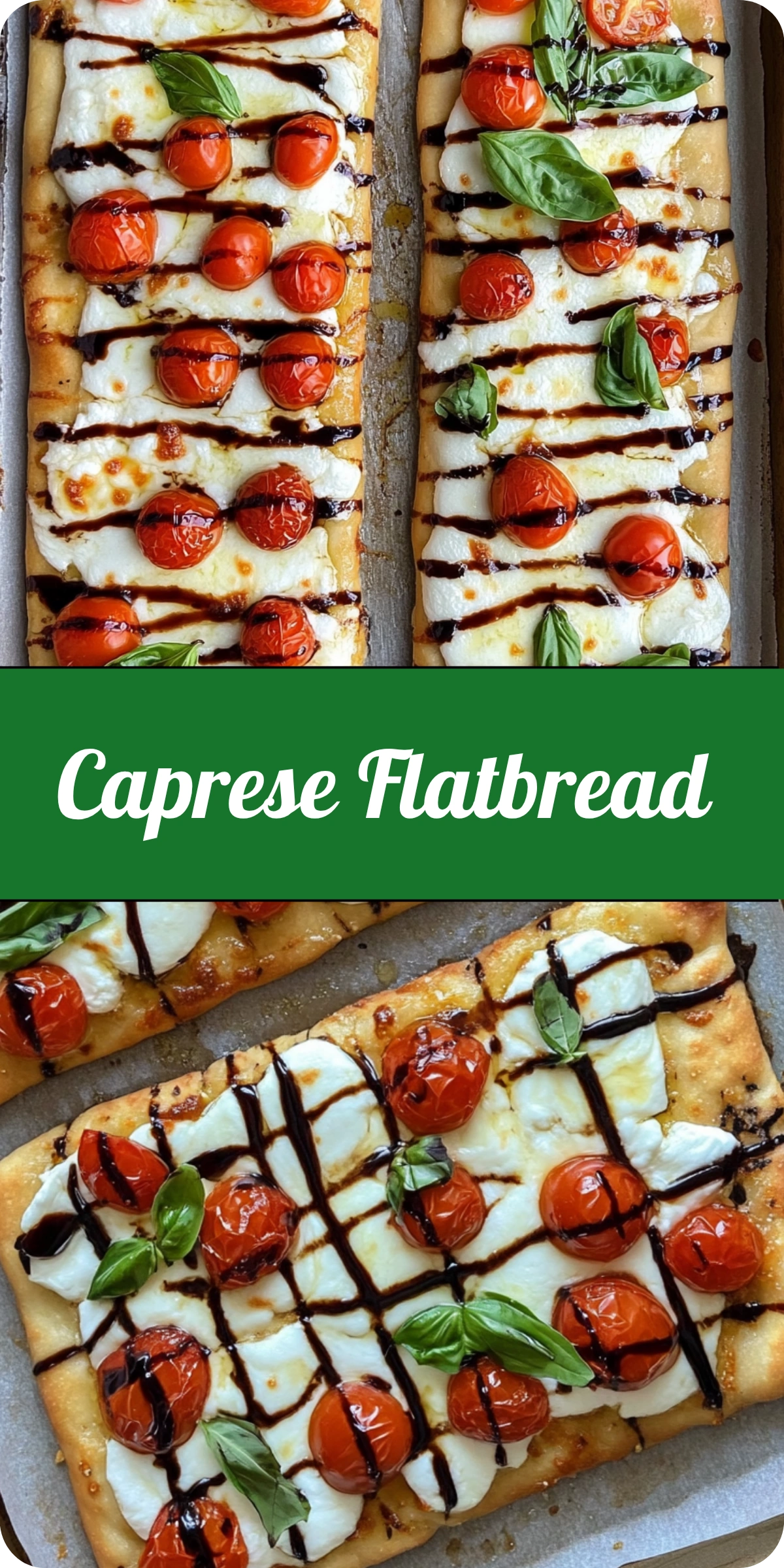 Mini Caprese Flatbreads