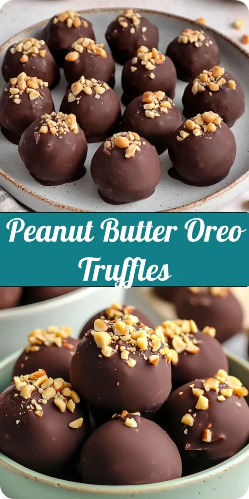 Peanut Butter Oreo Truffles