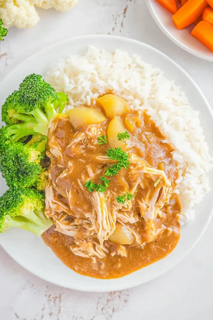 Slow Cooker Chicken and Gravy