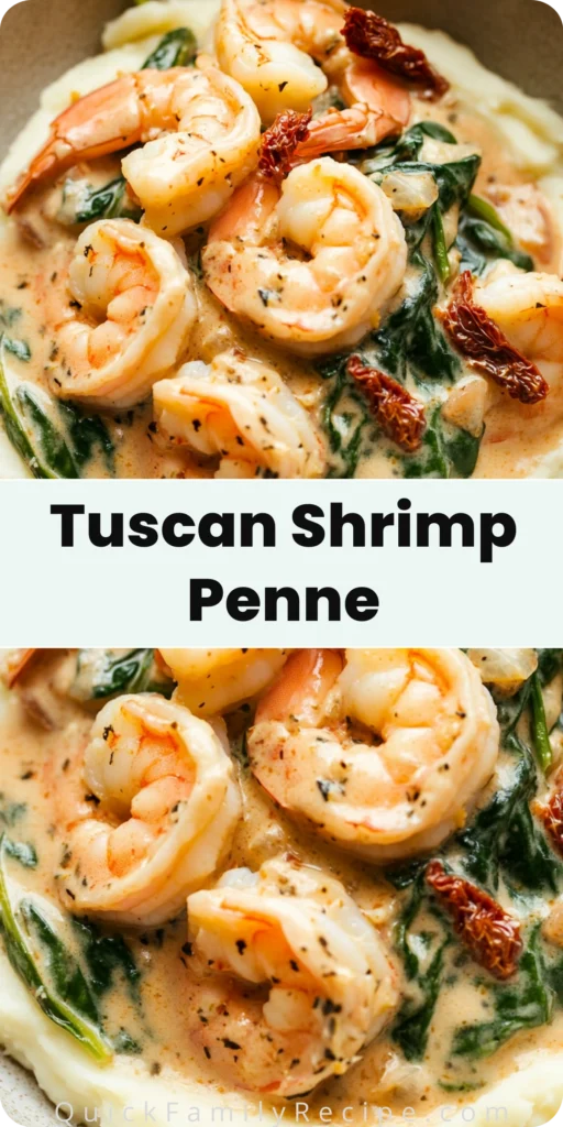 Tuscan Shrimp Penne