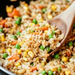 Vegetable Fried Rice with Eggs