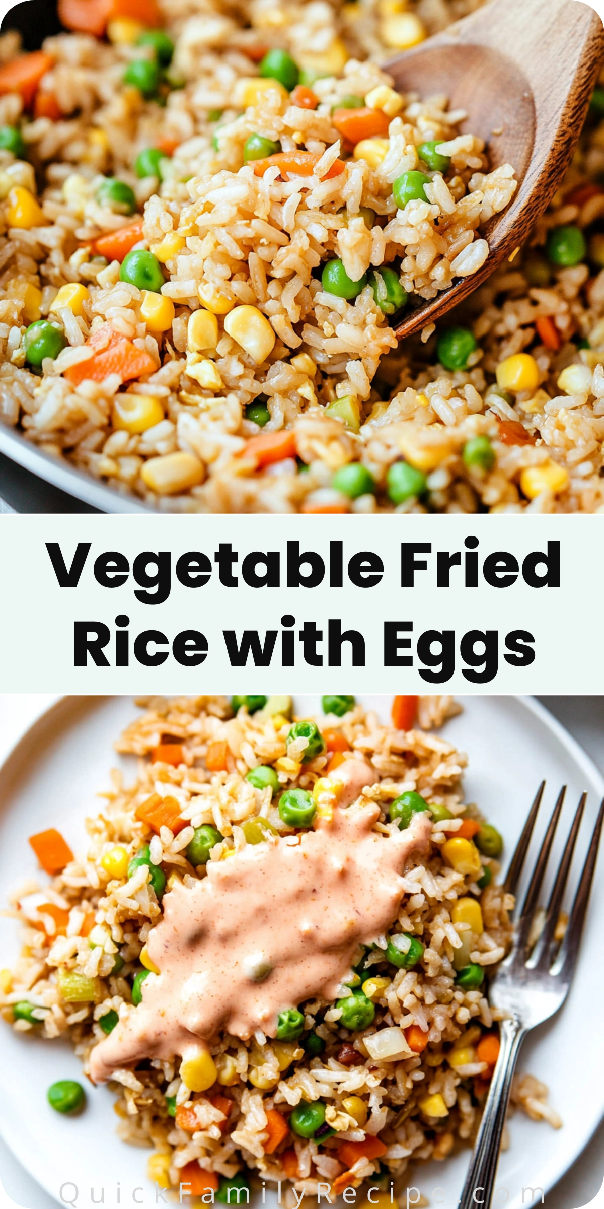 Vegetable Fried Rice with Eggs