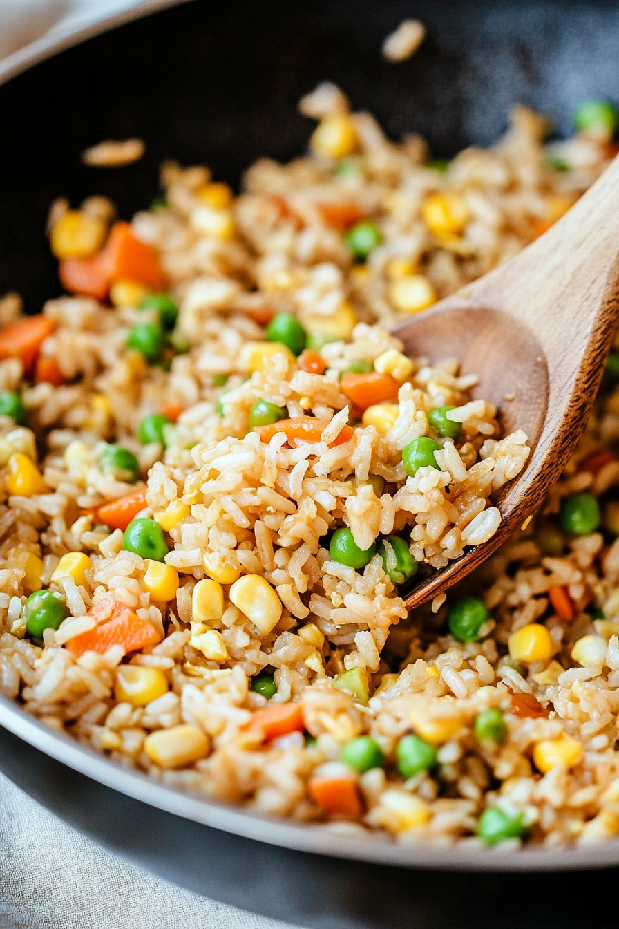 Vegetable Fried Rice with Eggs