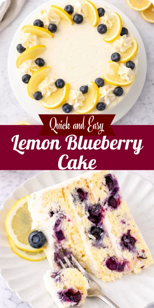Lemon Blueberry Cake