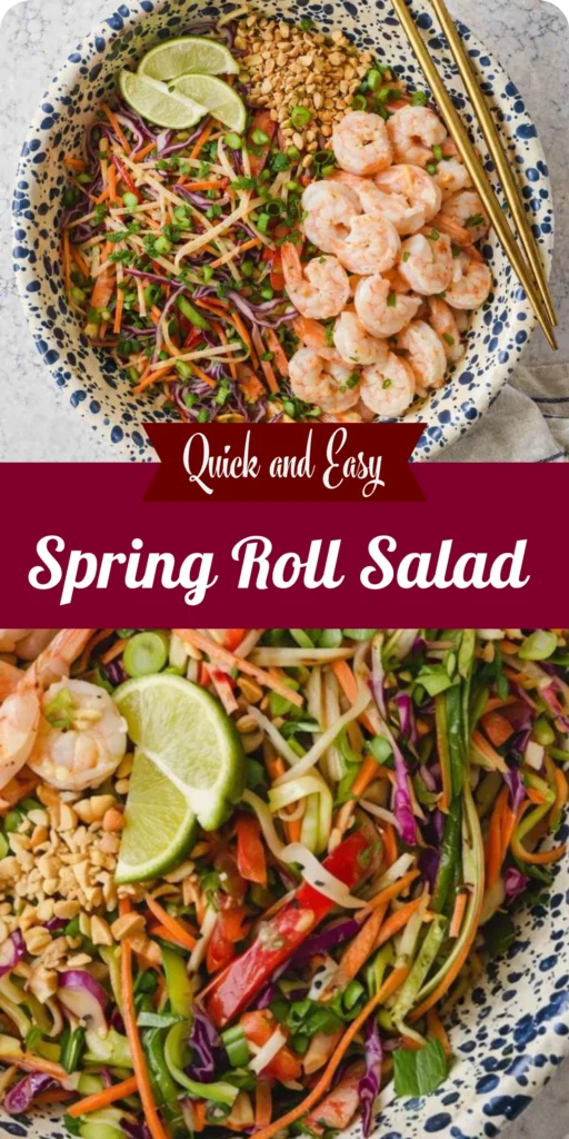 Spring Roll Salad