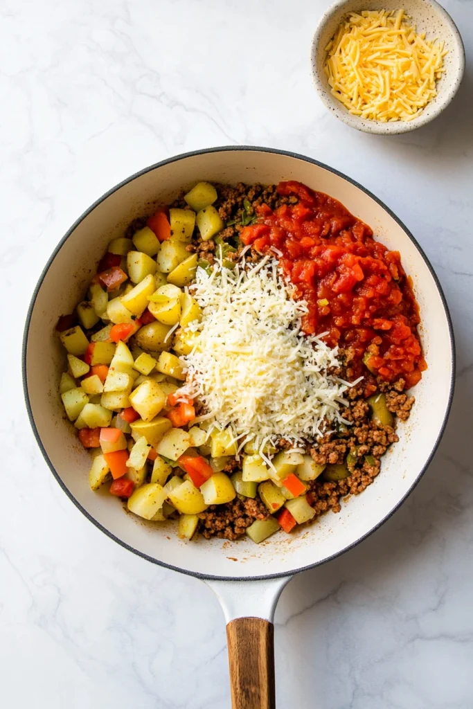 Cheesy Taco Casserole