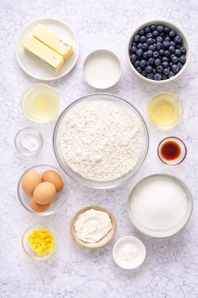 Lemon Blueberry Cake