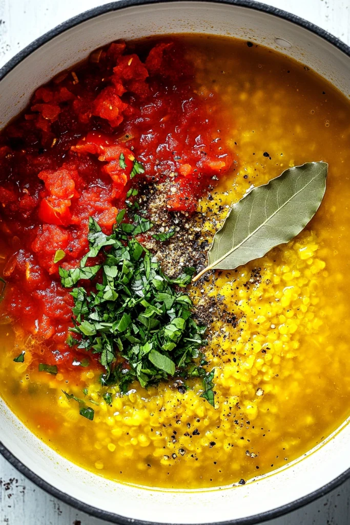 Creamy Tomato Basil Tortellini Soup