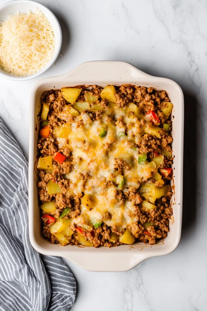 Cheesy Taco Casserole