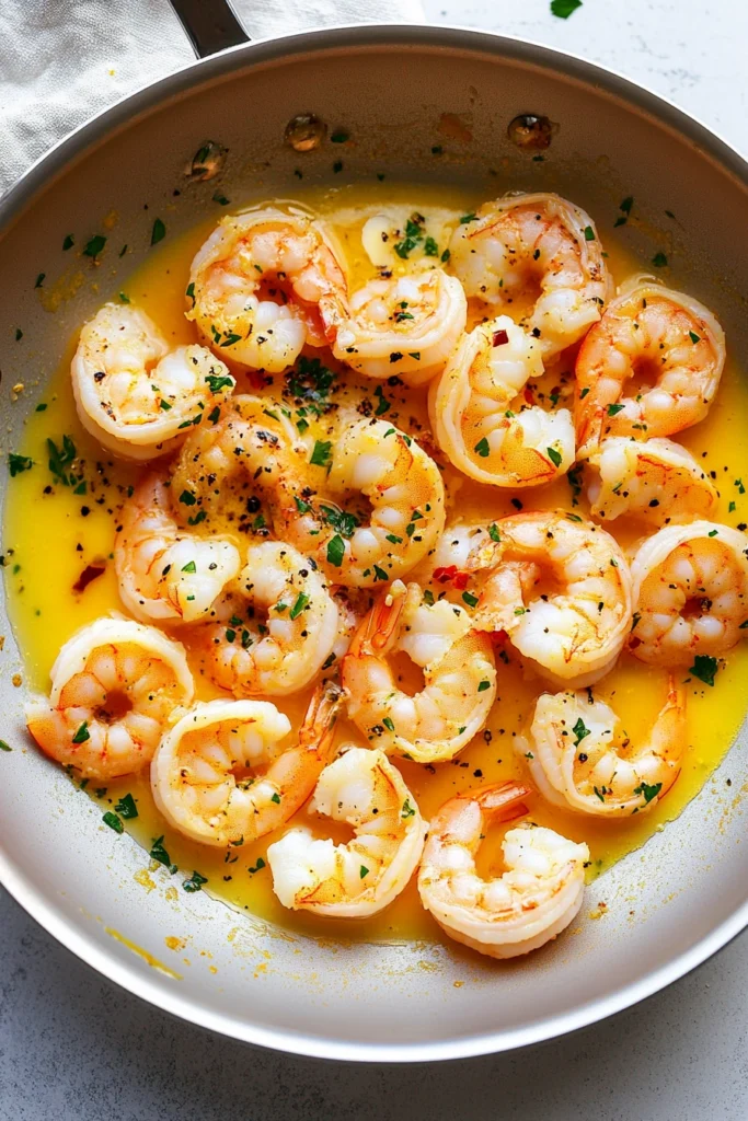 Garlic Butter Shrimp Pasta