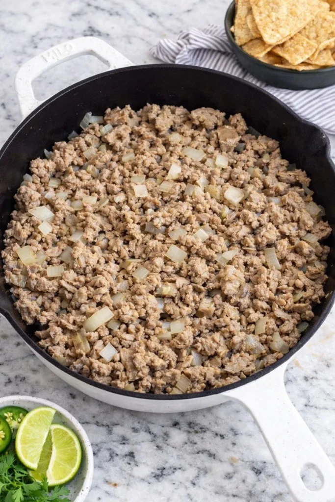 High-Protein Ground Turkey Taco Skillet