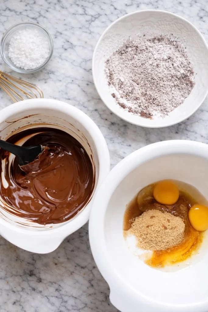 Fudgy Chewy Brookies