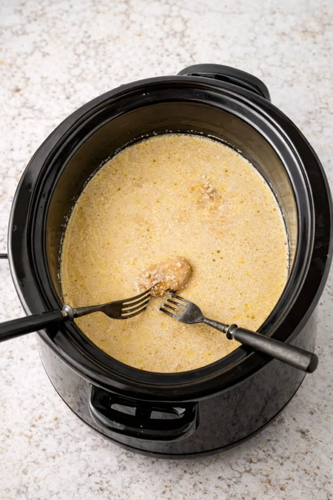Slow Cooker Crack Chicken Soup