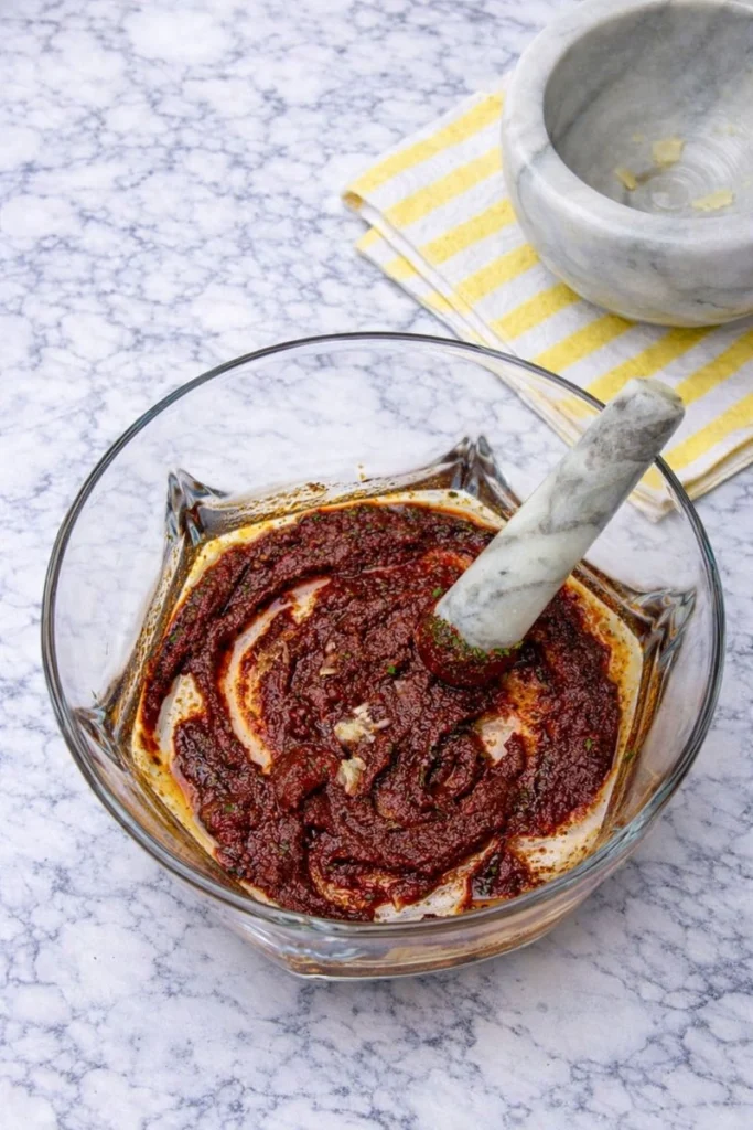 Peruvian Grilled Chicken with Creamy Green Sauce