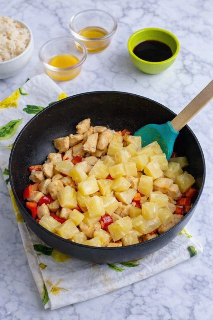 Pineapple Chicken and Rice