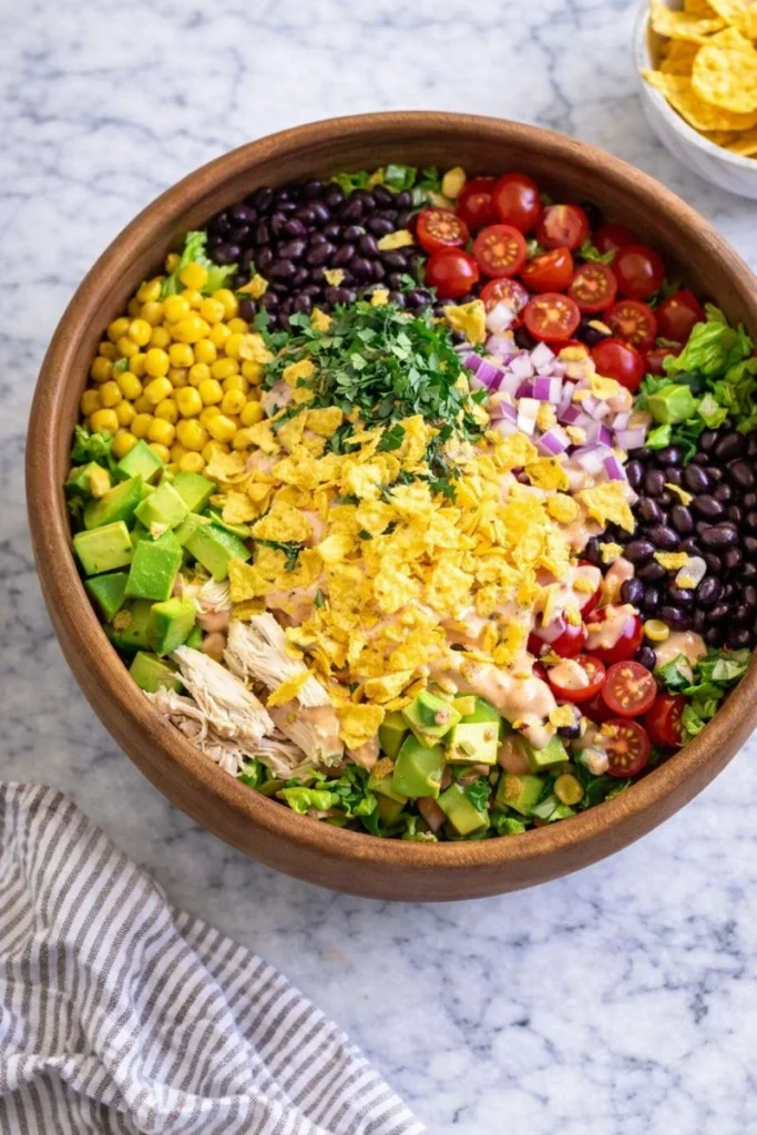 High Protein Southwest Chicken Salad