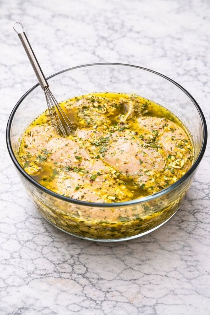 High-Protein Lemon Garlic Chicken Thighs