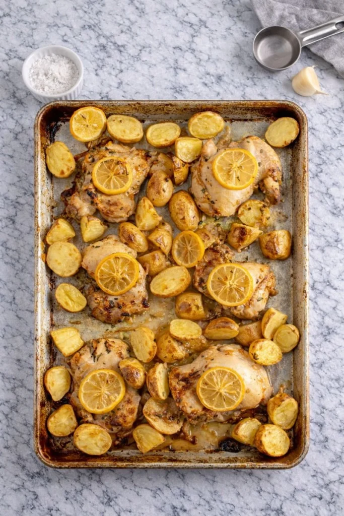 Sheet Pan Balsamic Chicken and Potatoes