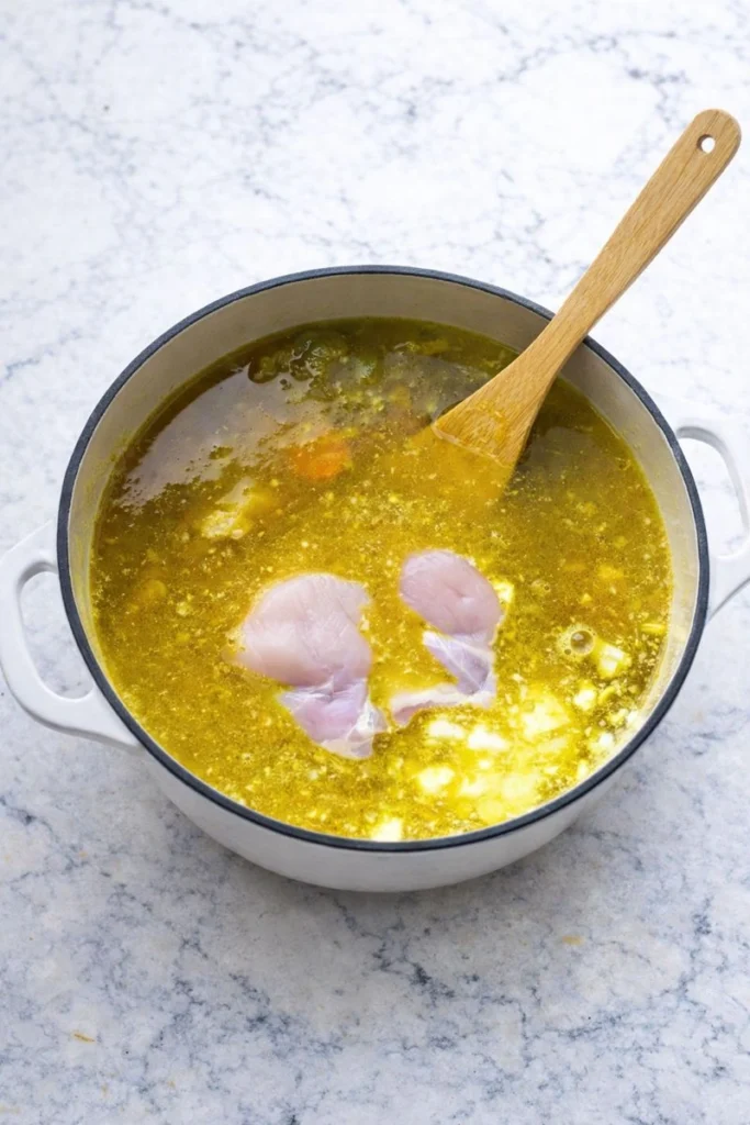 Anti Inflammatory Turmeric Chicken Soup