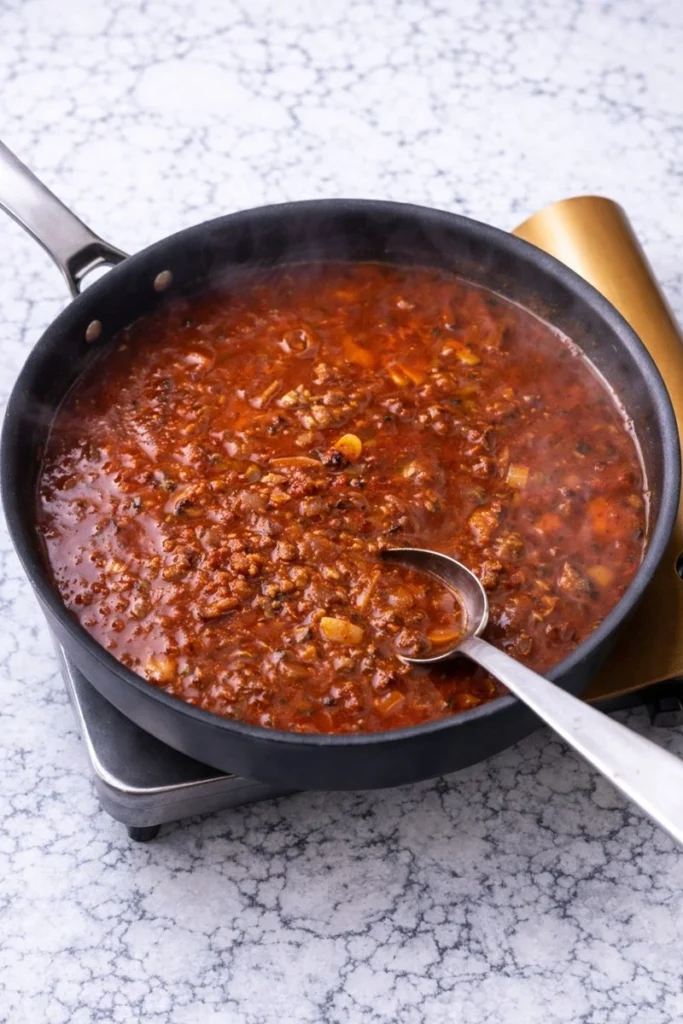 Creamy Beef and Shells