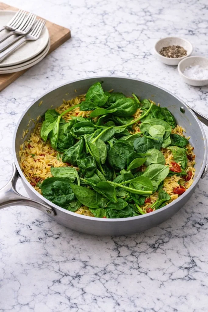 Salmon with Lemon Orzo