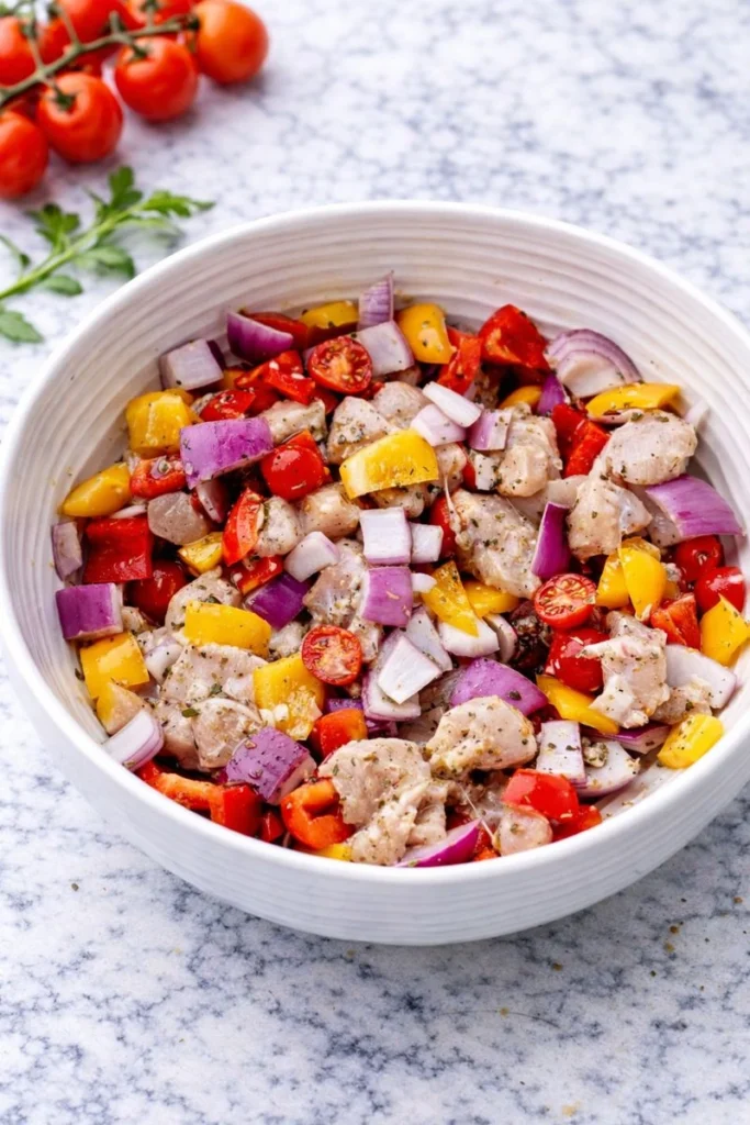 Sheet Pan Chicken Pitas