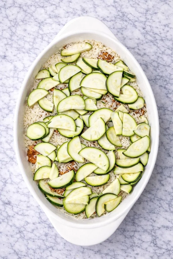 Chicken Tzatziki Rice Bake