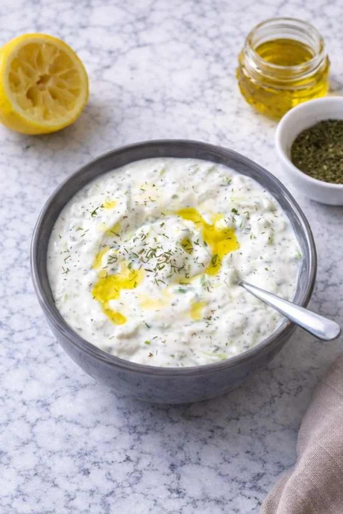 High-Protein Greek Chicken Gyro Bowls