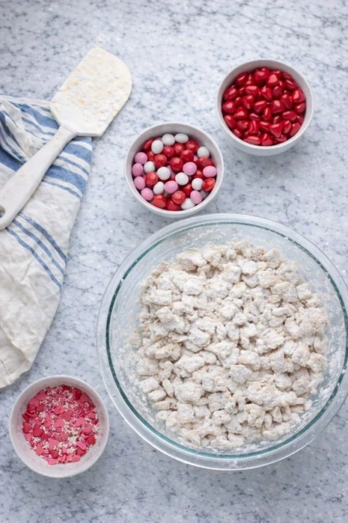 Strawberry Shortcake Puppy Chow