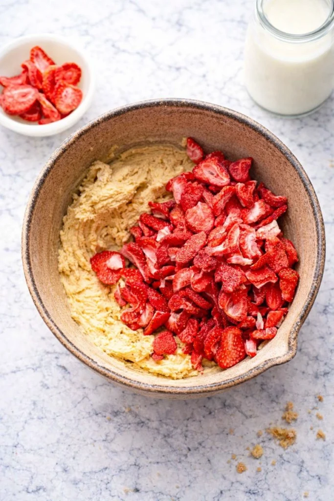 Strawberry Cheesecake Cookies