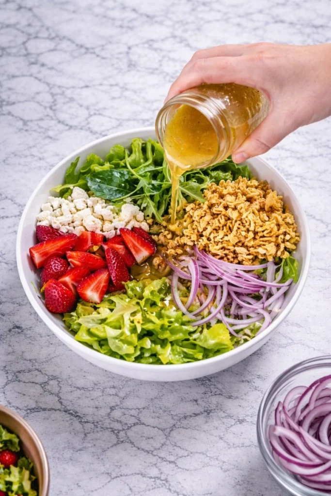 Strawberry Crunch Salad