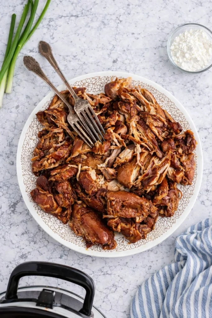 Crock Pot Bourbon Chicken