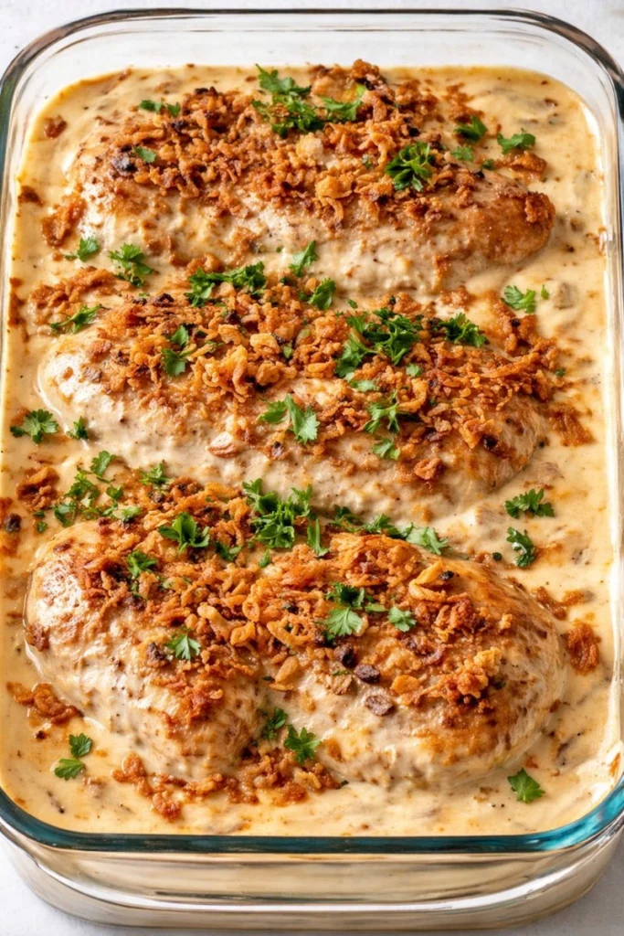 creamy Low Carb Chicken Casserole