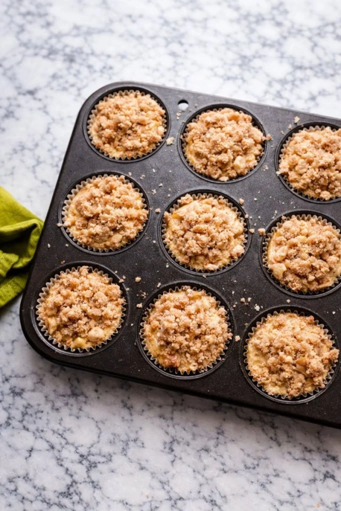 Apple Crumble Muffins