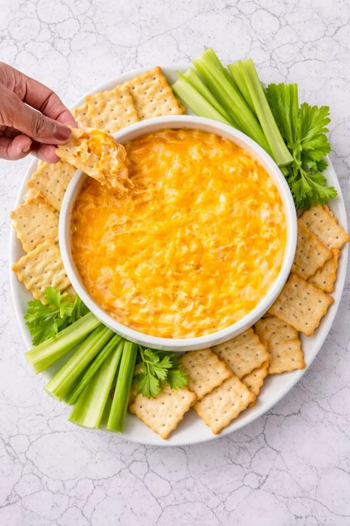 Super Bowl Buffalo Chicken Dip