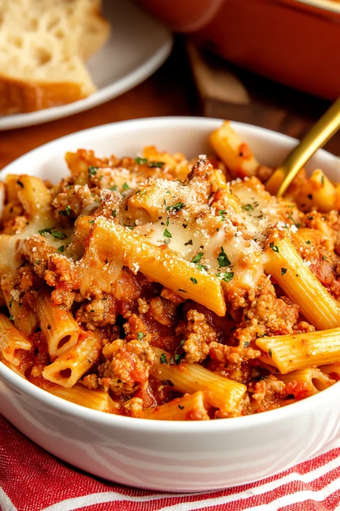 Baked Ziti with Sausage