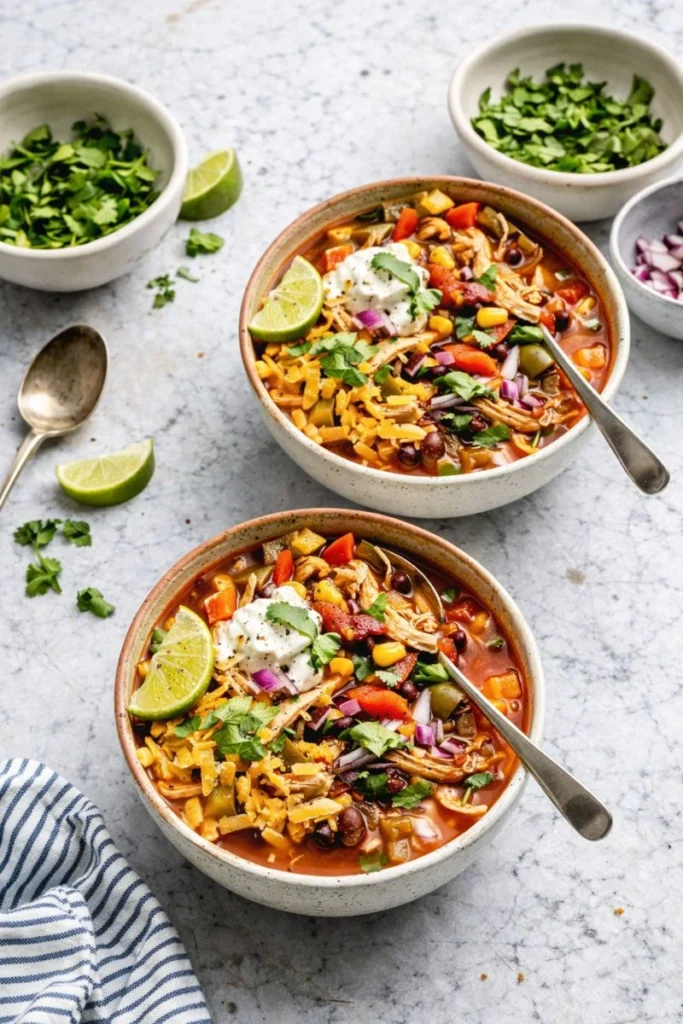 Easy Chicken Taco Soup