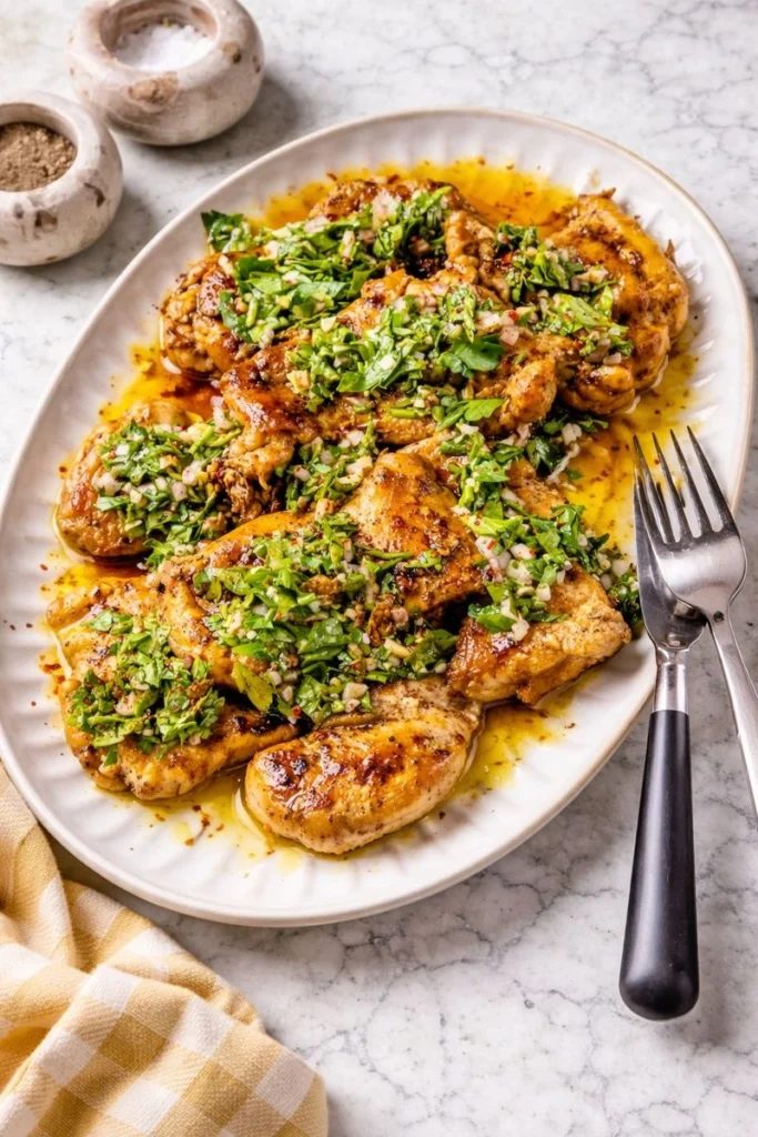 Chimichurri Chicken Thighs