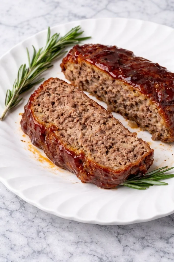Meatloaf with Brown Sugar Glaze Dinner