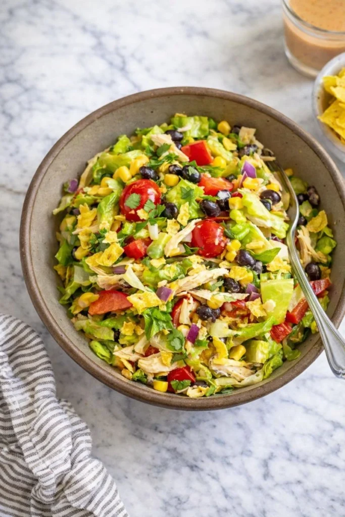 High Protein Southwest Chicken Salad