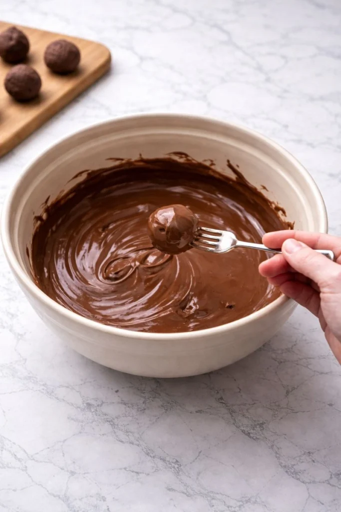 Chocolate Raspberry Truffles