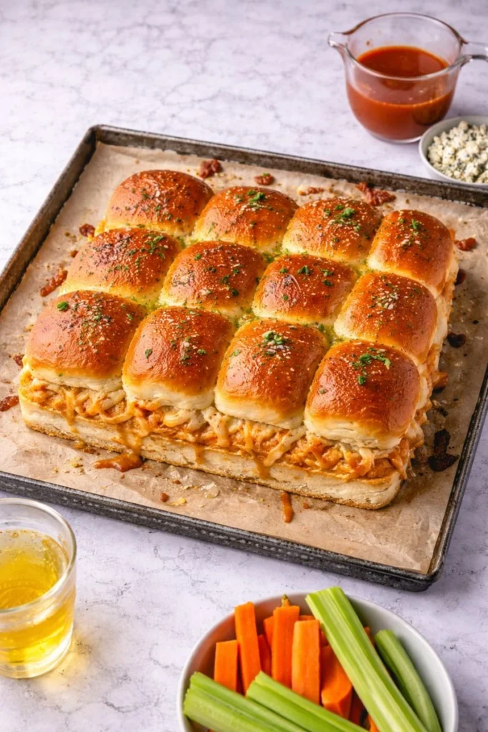 Super Bowl Sheet Pan Sliders