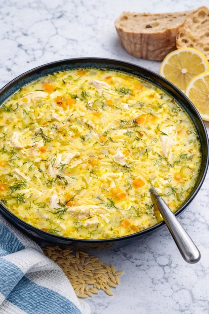 Greek Lemon Chicken Soup