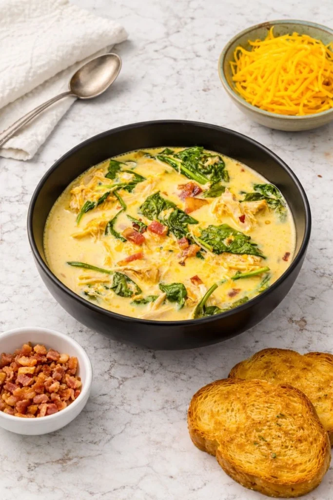 Slow Cooker Crack Chicken Soup