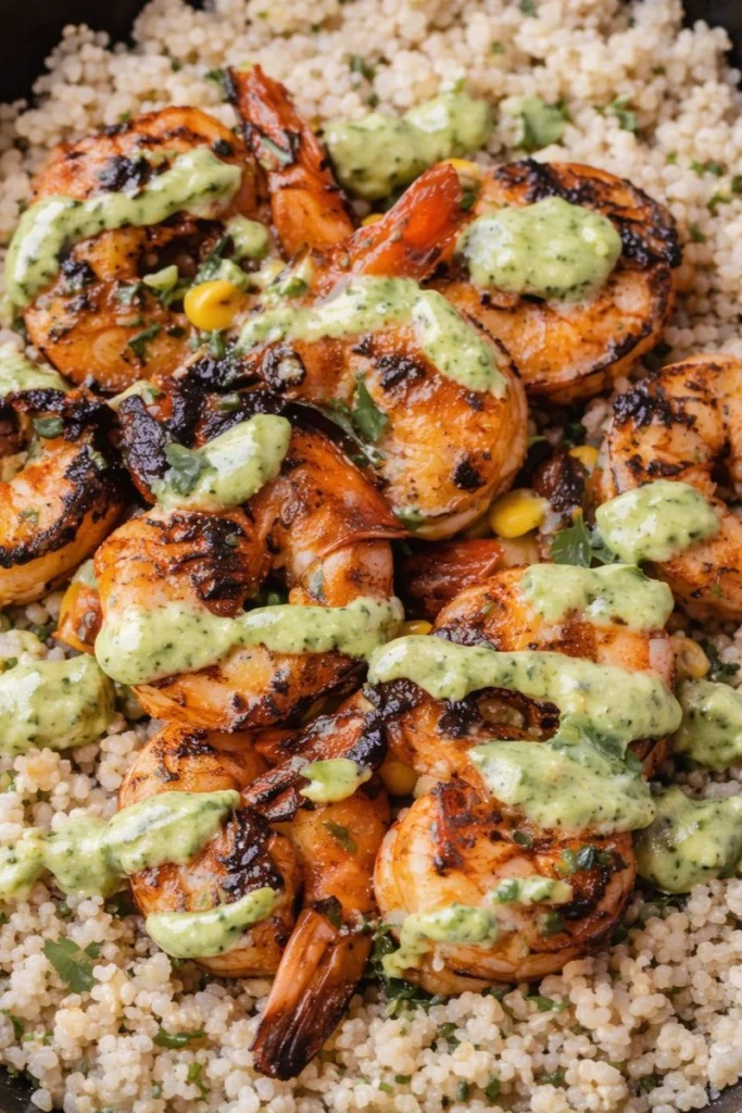 High-Protein Shrimp and Quinoa Power Bowl
