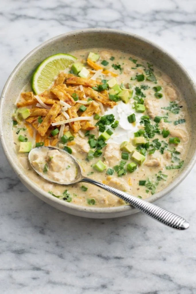 Creamy White Chicken Chili