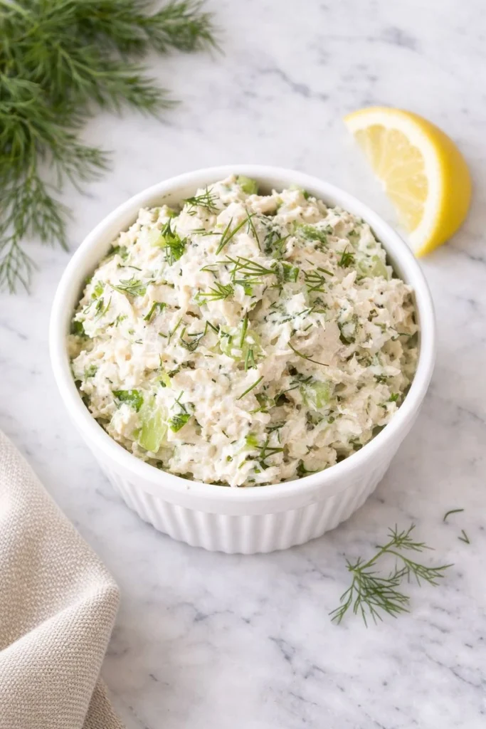 high protein cottage cheese chicken salad