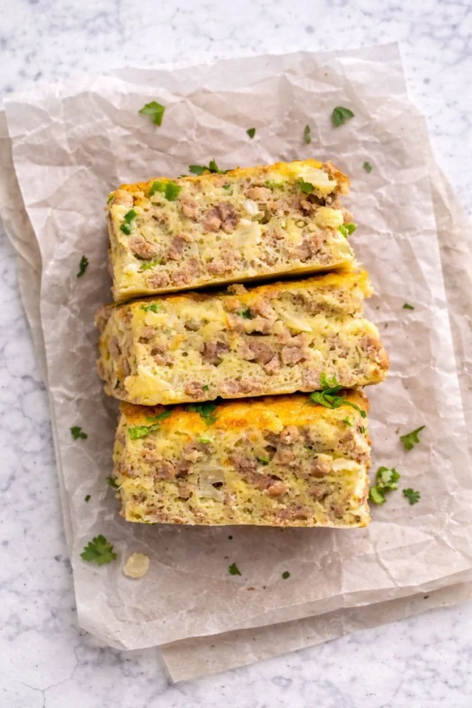 High-Protein Egg and Sausage Breakfast Casserole